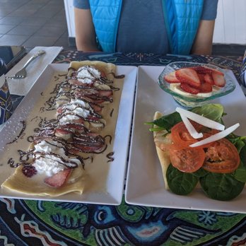 Casa de Cafe - Nutella and tres leches crepe and Turkey with Panela crepe. - Coffee & Tea Near Me - Whittier, California