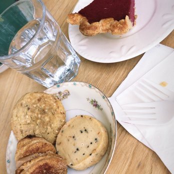 Sister Pie - Beet pie, lavender shortbread cookie, snickerdoodle fennel cookie and a cookie pie sandwich thing. - Desserts Near Me - Detroit, Michigan