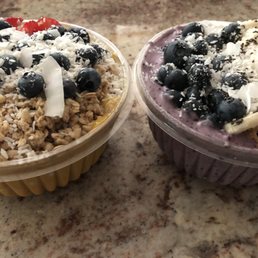 Peanut Butter Punch Bowl and Rainbow Mango