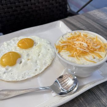 Mojave - Grits with Cheese and Side of Eggs - Latin American Near Me - Sandy Springs, Georgia Mojave - Grits with Cheese and Side of Eggs - Latin American Near Me - Sandy Springs, Georgia
