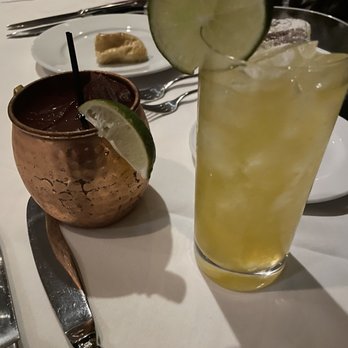 Steak 48 - Cucumber Mule Mango Habanero Gin cocktail - Steakhouses Near Me - Chicago, Illinois Steak 48 - Cucumber Mule Mango Habanero Gin cocktail - Steakhouses Near Me - Chicago, Illinois