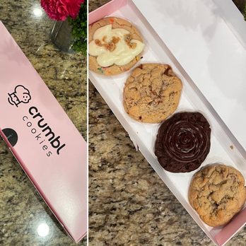 Crumbl - Sandy Springs - funfetti -- oatmeal -- double chocolate-- milk chocolate chip - Bakeries Near Me - Sandy Springs, Georgia Crumbl - Sandy Springs - funfetti -- oatmeal -- double chocolate-- milk chocolate chip - Bakeries Near Me - Sandy Springs, Georgia