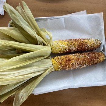 Pacific Coast Tacos - Mexican street corn (comes w/2) - Tacos Near Me - Houston, Texas Pacific Coast Tacos - Mexican street corn (comes w/2) - Tacos Near Me - Houston, Texas