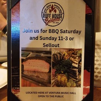 Ruff House BBQ - Barbeque Near Me - Ventura, California