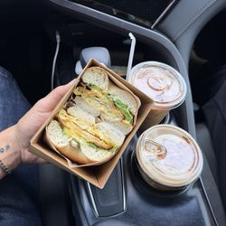 Portobello Pizza - Breakfast bagel
