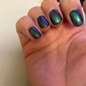 D - Luxe Nails Studio - Bumps on my pinky. - Nail Salons Near Me - Moreno Valley, California