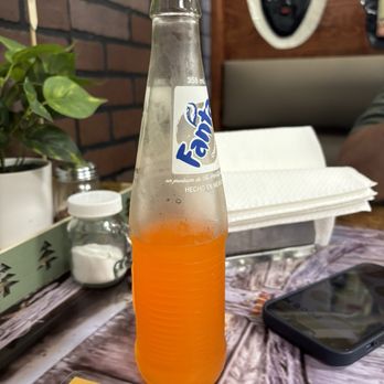 Tortilleria E&H - Orange Fanta. They have a cooler of sodas and other drinks - Mexican Near Me - Daphne, Alabama