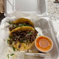 Las Palmas Taco Truck - Carne Asada street tacos