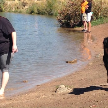Chatfield Dog Park - Bear and Brianne at the dog park - Dog Parks Near Me - Littleton, Colorado