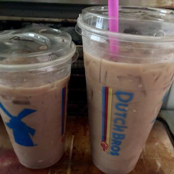 Dutch Bros Coffee - Hazelnut Latte and Double Torture - Juice Bars & Smoothies Near Me - Martinez, California