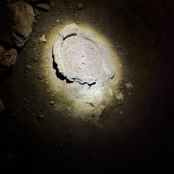 Stark Caverns - Remnants of prehistoric fire pit - Parks Near Me - Eldon, Missouri
