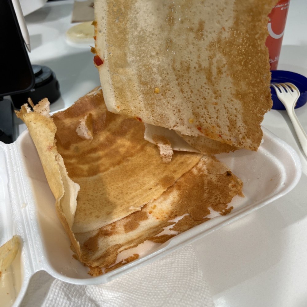 Totally empty Masala Dosa. Huge letdown. Totally empty Masala Dosa. Huge letdown.