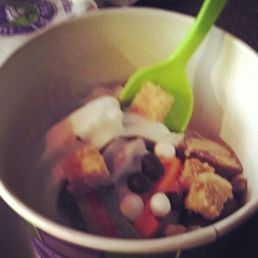 Cheesecake and sour candy toppings! Cheesecake and sour candy toppings!