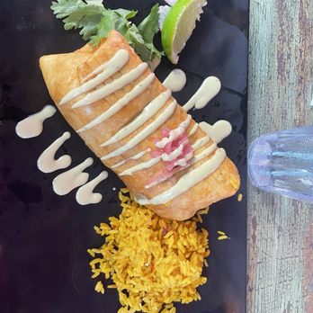 Chimichanga Llama - AL PASTOR PORK CHIMICHANGA - Salad Near Me - Surfside Beach, South Carolina