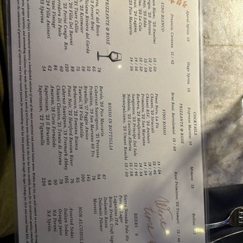 L’Oro Di Napoli - Menu (Back) - Pizza Near Me - Santa Rosa, California