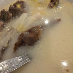 Duck Bone Soup W.napa & Tofu浓骨鸭架白菜豆腐汤