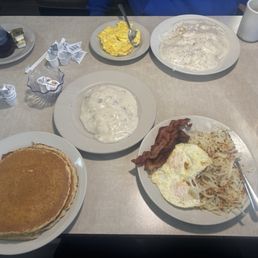 Papa special with an order of 1 biscuit and gravy
