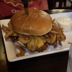 O'Shaughnessy's Public House - Vegetarian mushroom lentil sandwich