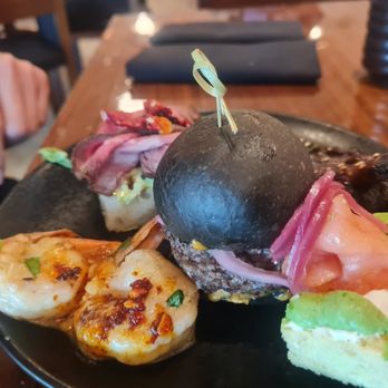 Novikov Miami - wagyu slider..the vest and shrimps kimchi - Chinese Near Me - Miami, Florida Novikov Miami - wagyu slider..the vest and shrimps kimchi - Chinese Near Me - Miami, Florida