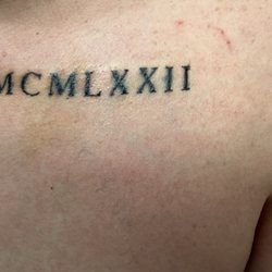 Pussycat Tattoo - Roman numerals