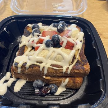 Eggsperience Cafe - *Tres Leches French Toast - Breakfast & Brunch Near Me - Chicago, Illinois