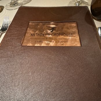 Anthony's Chophouse - Memu - Steakhouses Near Me - Sparks, Nevada