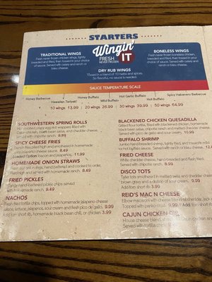 Menu photo 1 Rody's Tavern Greensboro, NC