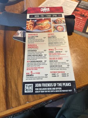 Menu photo 1 Twin Peaks Hoover, AL Menu photo 1 Twin Peaks Hoover, AL