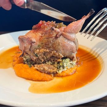 Dauphine’s - Duck stuffed quail - Seafood Near Me - Washington, DC, District of Columbia Dauphine’s - Duck stuffed quail - Seafood Near Me - Washington, DC, District of Columbia