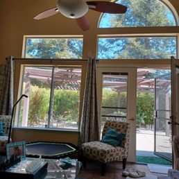 Sparkling windows