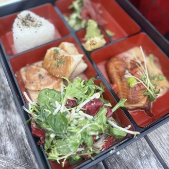 Roy's at Pebble Beach - Bento box with butterfish - Asian Fusion Near Me - Pebble Beach, California