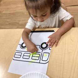 Elmhurst Premier Childcare Center - Prewriting skills are fun, engaging and theme driven for our toddlers!