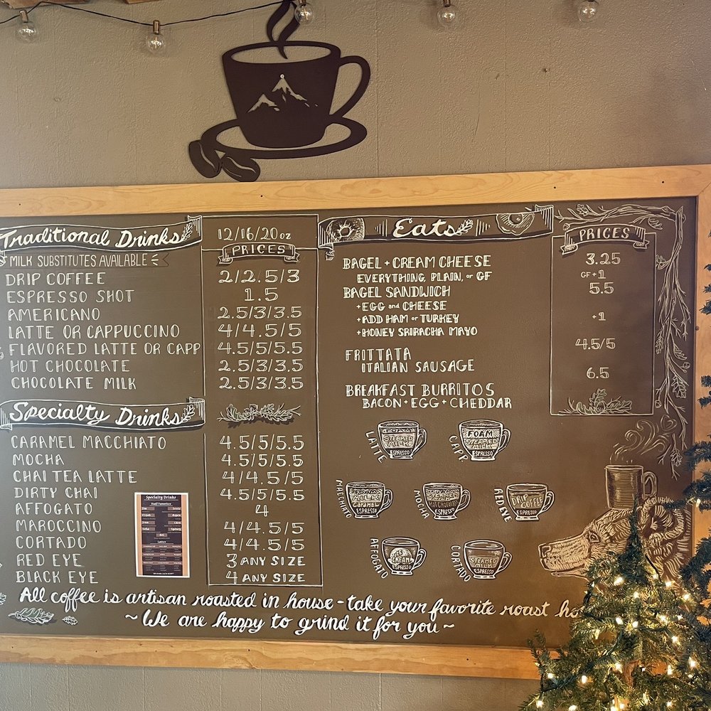 Righteous Grounds Coffee Roasters - Menu board on 2.24.23 - Coffee Roasteries Near Me - Lexington, South Carolina Righteous Grounds Coffee Roasters - Menu board on 2.24.23 - Coffee Roasteries Near Me - Lexington, South Carolina