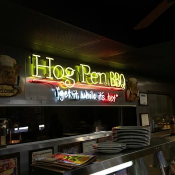 Hog Pen Bar-B-Q - Your first glimpse of what's to come. - Barbeque Near Me - Conway, Arkansas