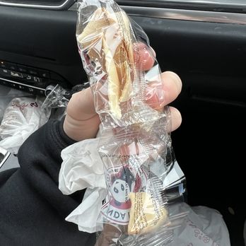 Panda Express - Nasty broken half-eaten fortune cookies - Chinese Near Me - Opelika, Alabama