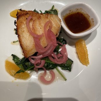Fleming’s - Miso Glazed Chilean Sea Bass* - Steakhouses Near Me - Orlando, Florida Fleming’s - Miso Glazed Chilean Sea Bass* - Steakhouses Near Me - Orlando, Florida