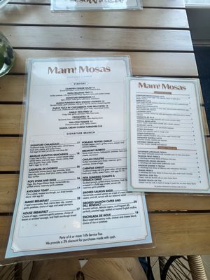 Menu photo 3 Mamimosas West Covina, CA