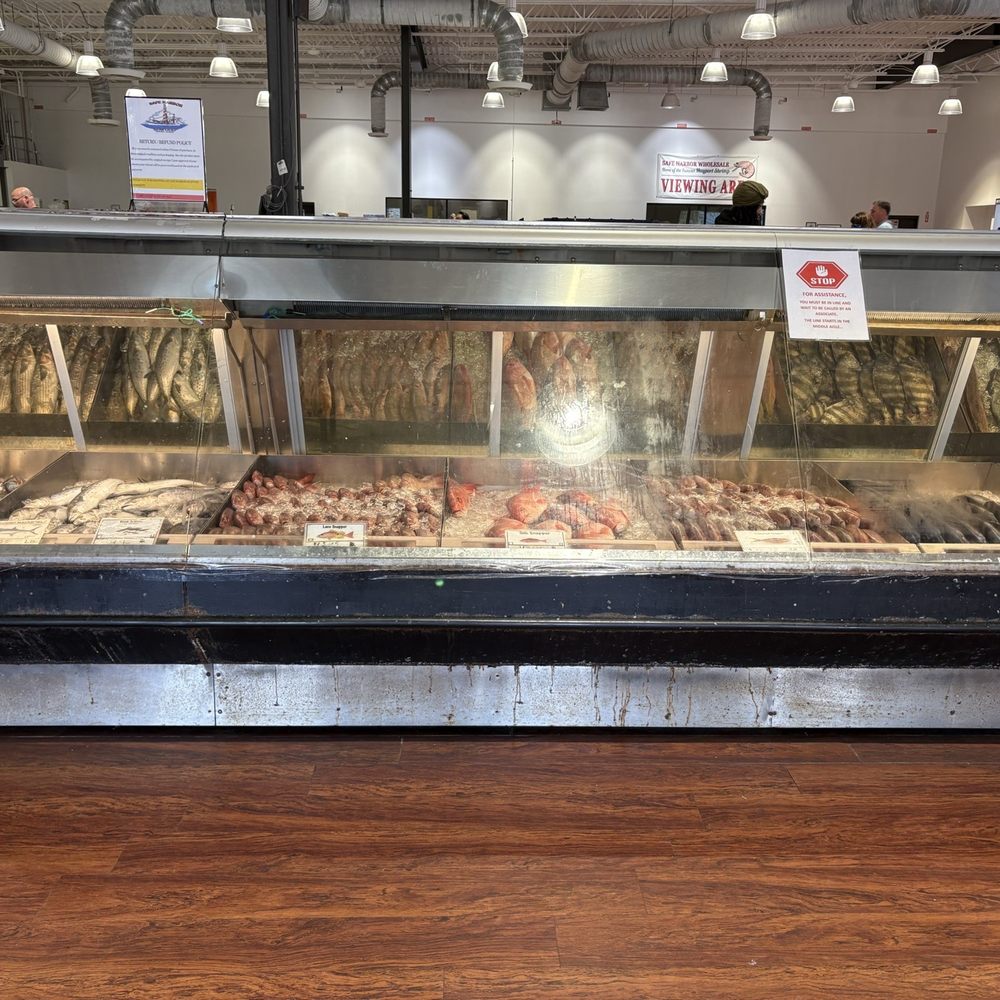 Seafood display Seafood display
