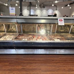 Seafood display