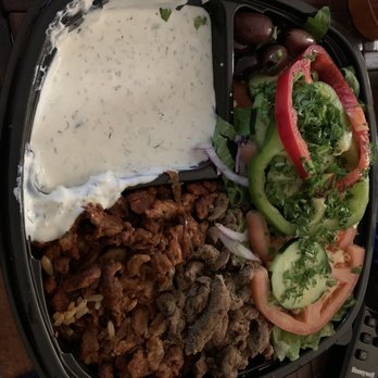 Gyromania - Beef and pork platter - Greek Near Me - Stevenson Ranch, California