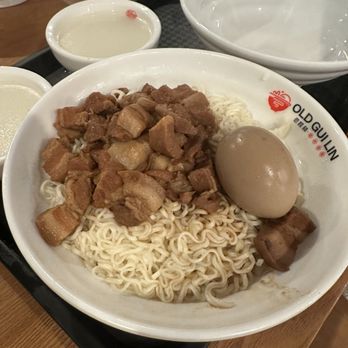 Old Gui Lin - A10 Braised pork dry tossed noodle - Chinese Near Me - Sacramento, California