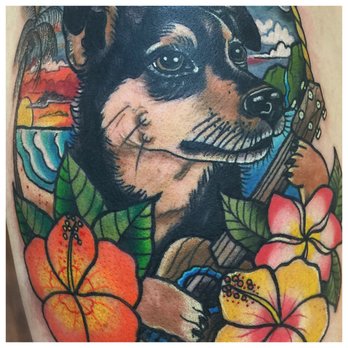 Blue Tiki Tattoo - Tattoo Near Me - Kapaa, Hawaii