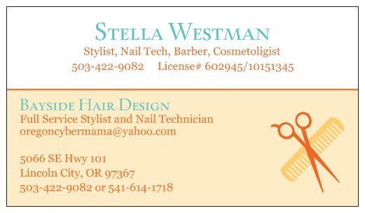 Bayside Hair Design Logo