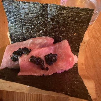 Yonsei Handrolls - Fatty Tuna with caviar - Japanese Near Me - Oakland, California