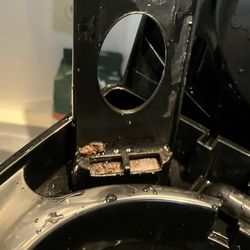 Bluewater Vacation Rentals - Family of roaches inside coffee maker. Pictures don't show all of them!