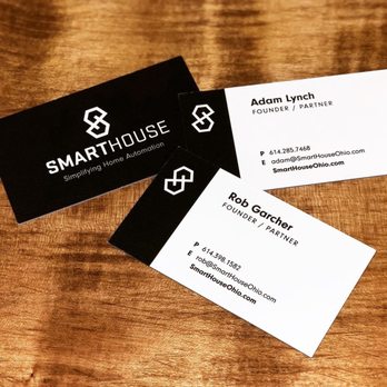 Smart House - Our new business cards! - Home Automation Near Me Smart House - Our new business cards! - Home Automation Near Me