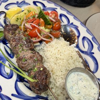 Aba - Lamb and Lamb & Beef Kefta* - Mediterranean Near Me - Austin, Texas Aba - Lamb and Lamb & Beef Kefta* - Mediterranean Near Me - Austin, Texas