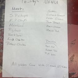 Smittys Soul Food - The Menu