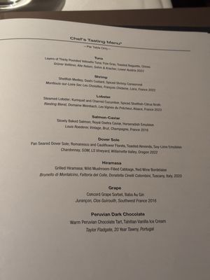 Menu photo 8 Le Bernardin New York, NY