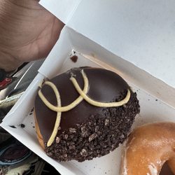 Krispy Kreme - Hershey's salted caramel cheesecake donut